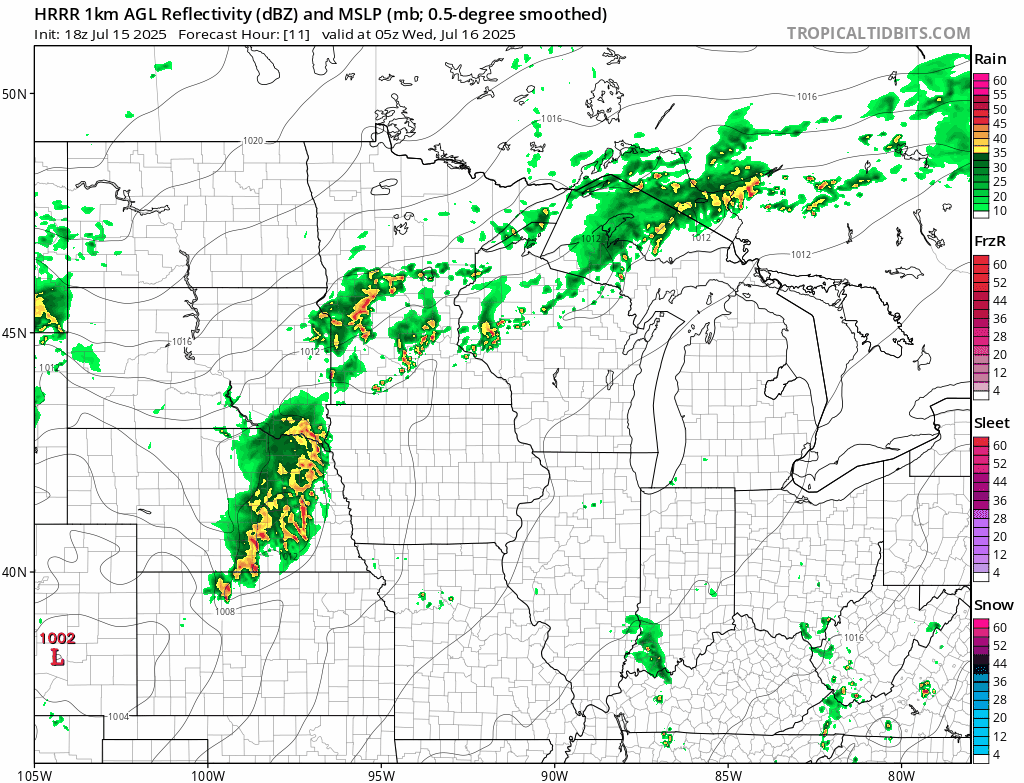 NOAA HRRR model