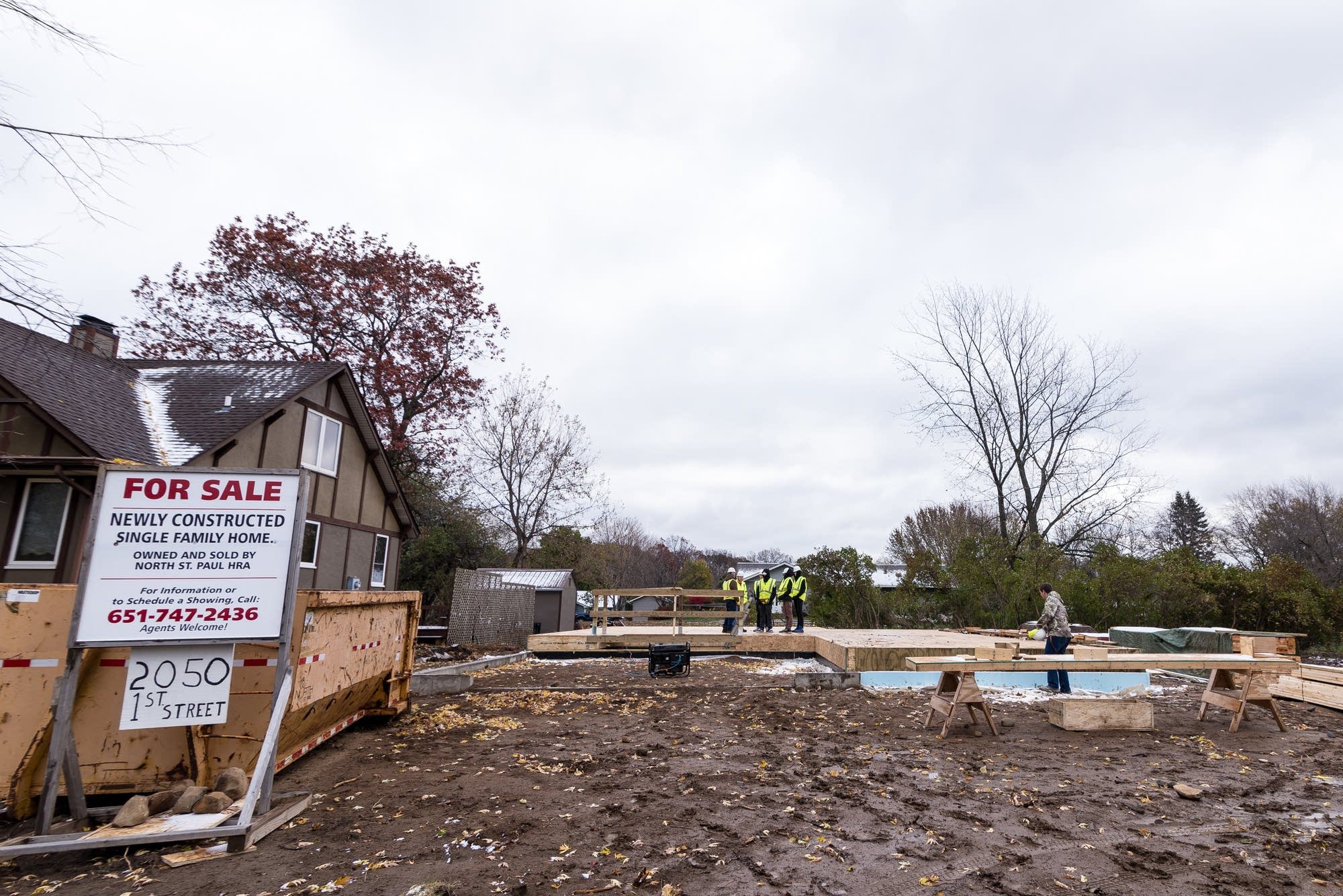 Students in the Construction and Occupations Program get hands-on training