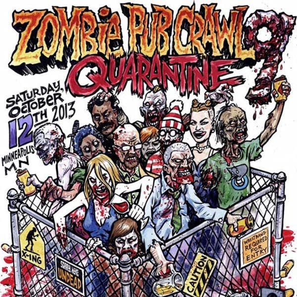 Zombie Pub Crawl IX: Quarantine | Events Calendar | The Current
