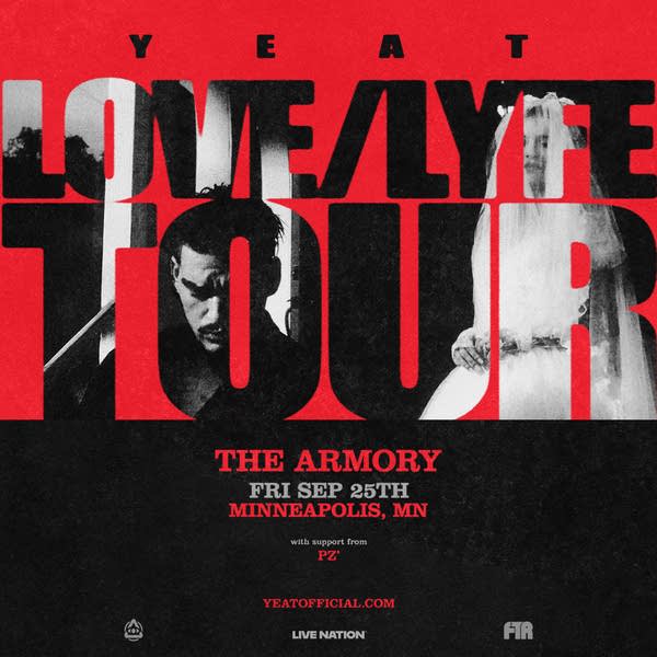 Yeat at The Armory
