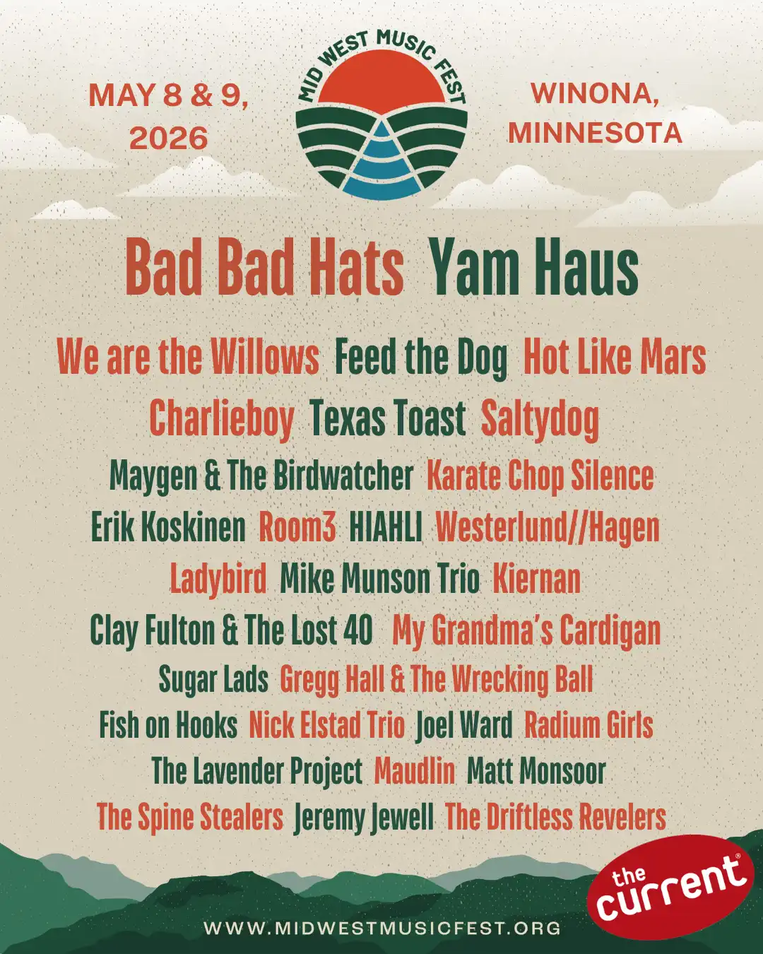 Mid West Music Fest: Day 2 (Saturday, May 9)