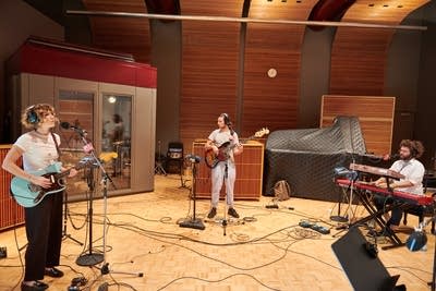 Your Smith performs in The Current studio