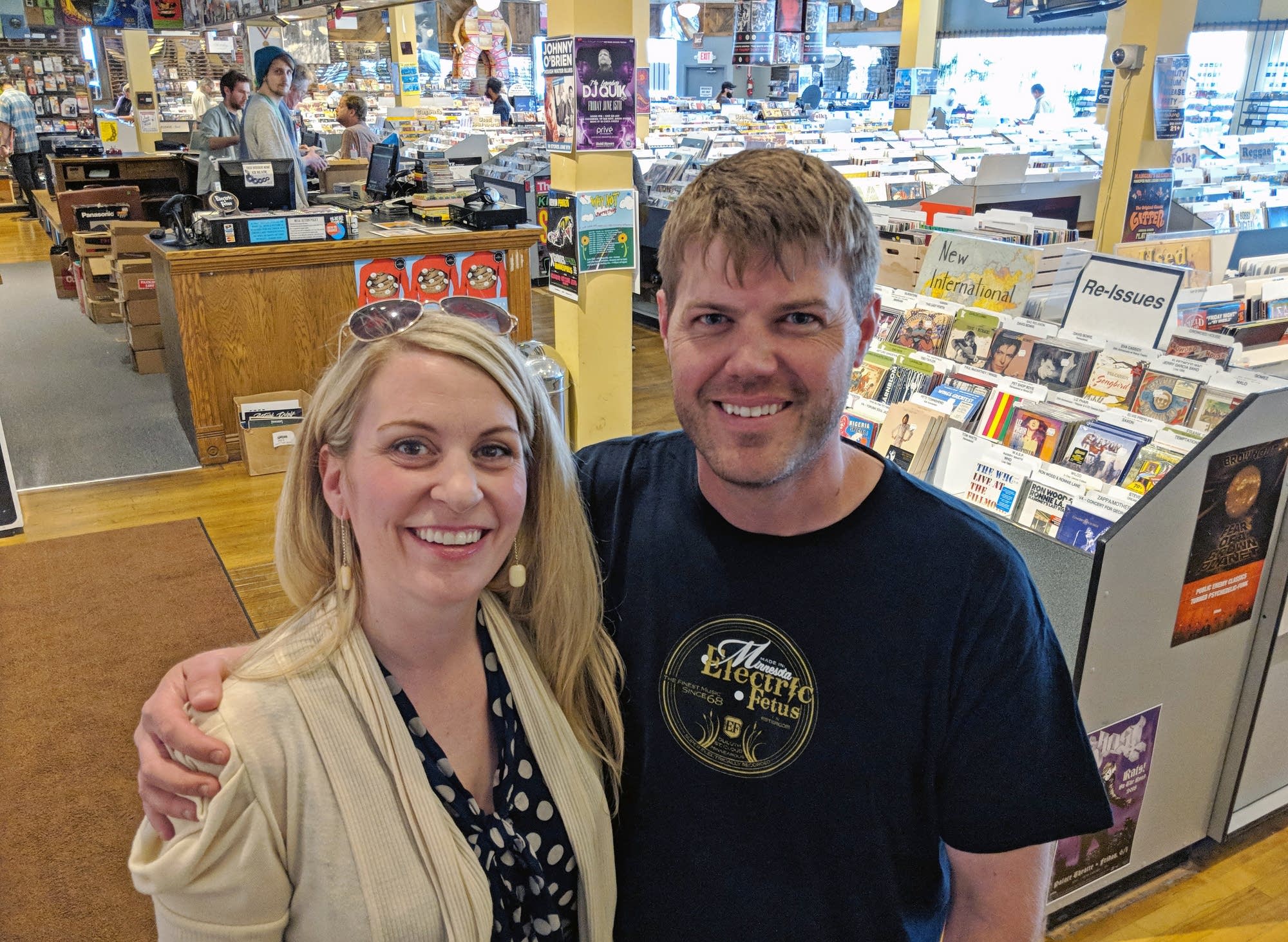 Stephanie Covart Meyerring and her husband Aaron