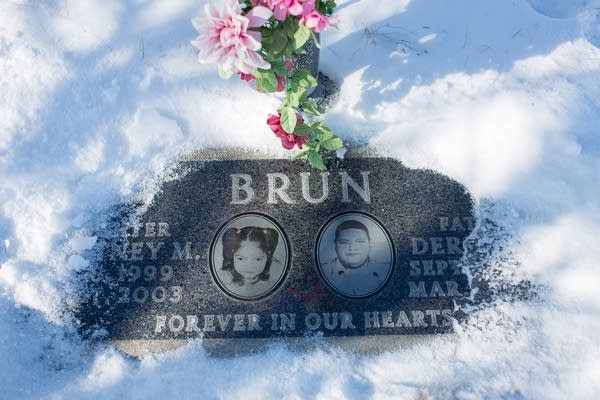 Derrick Brun's grave