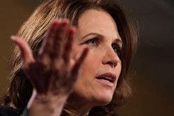 Bachmann warns Iowans about mounting debt