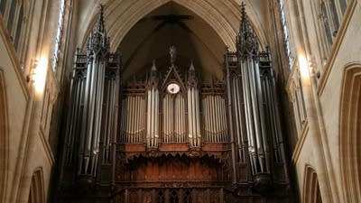 1859 Cavaillé-Coll organ at the Basilique Sainte-Clotilde, Paris, France