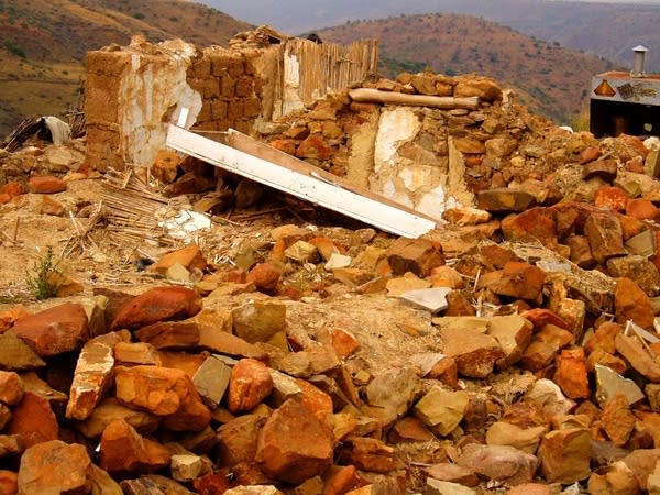 Devastation in the Atlas Mountains
