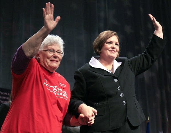 Margaret Anderson Kelliher and Elaine Anderson