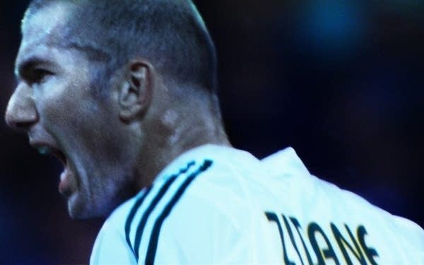 Zidane yelling 