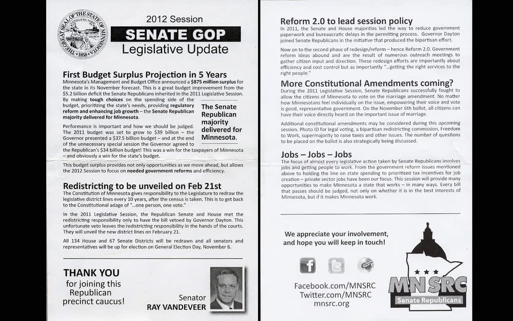 GOP brochures