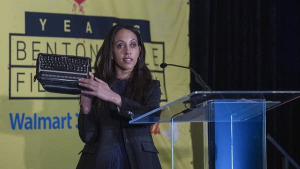 Haben Girma speaks at the Diversity and Inclusion Summit on May 8, 2019 in Bentonville, Arkansas.