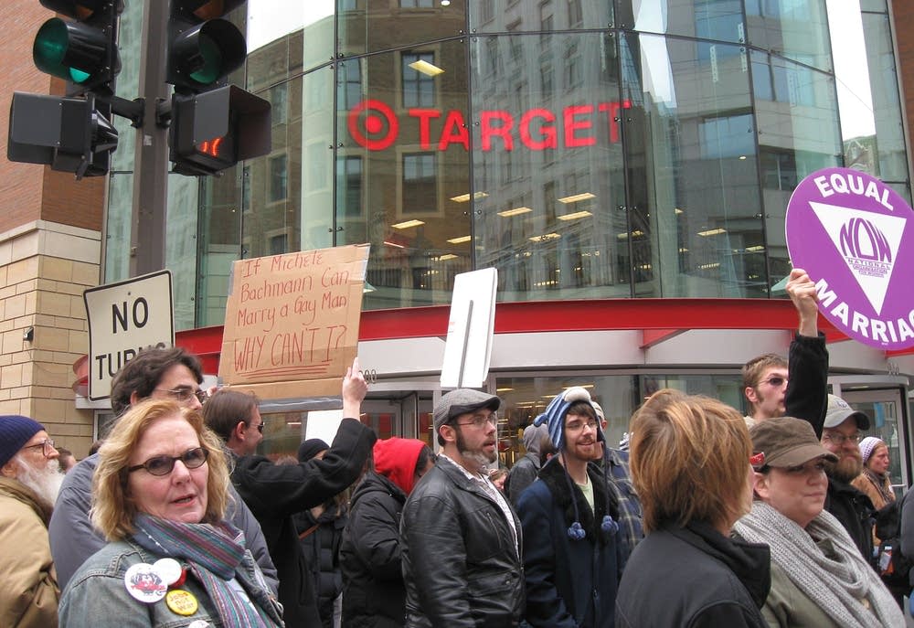 Protest at Target