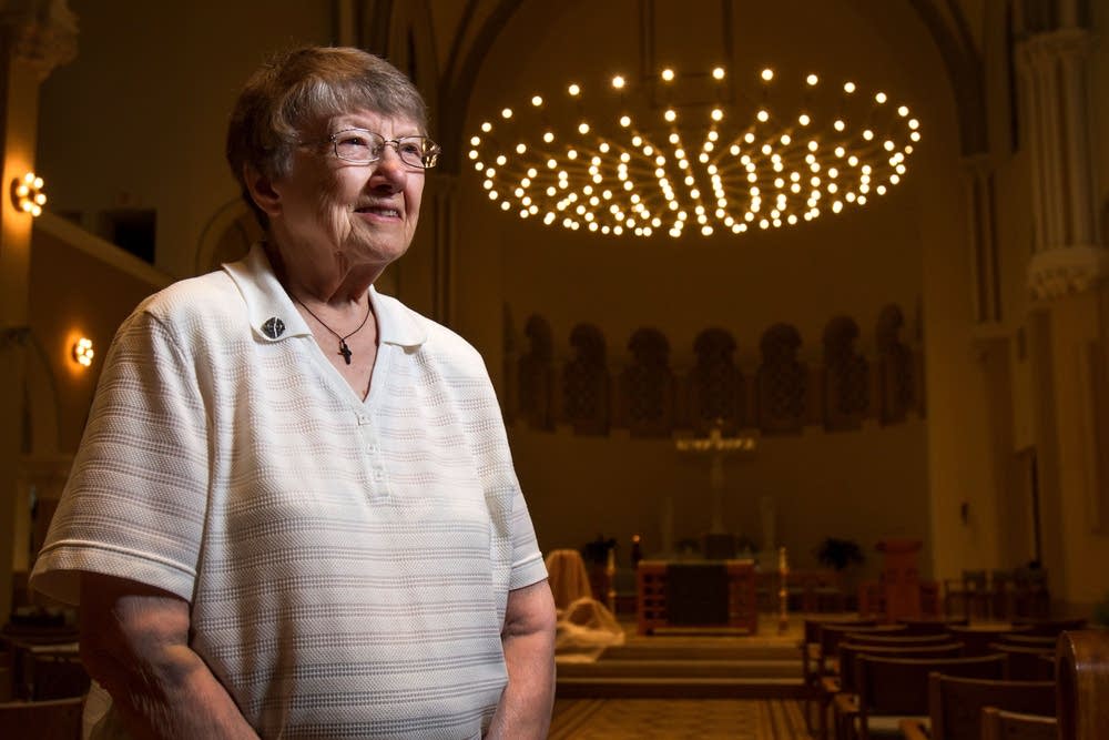 In the chapel