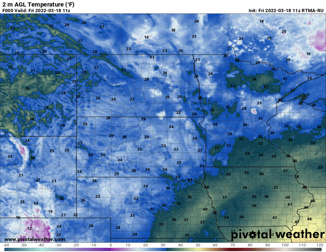 Another slightly cooler day Friday; mild weekend