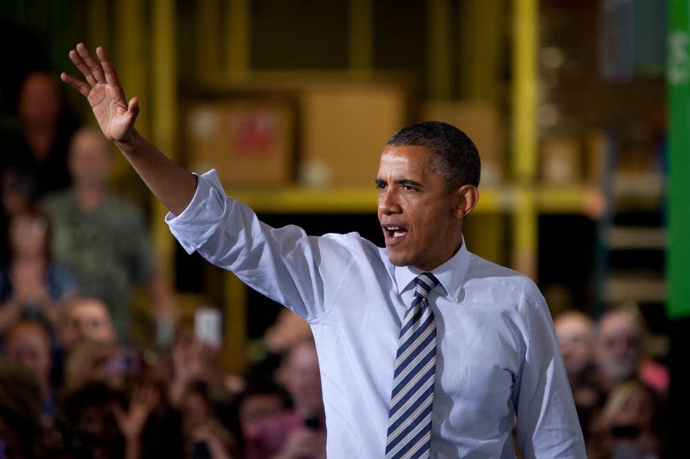 President Obama in Golden Valley