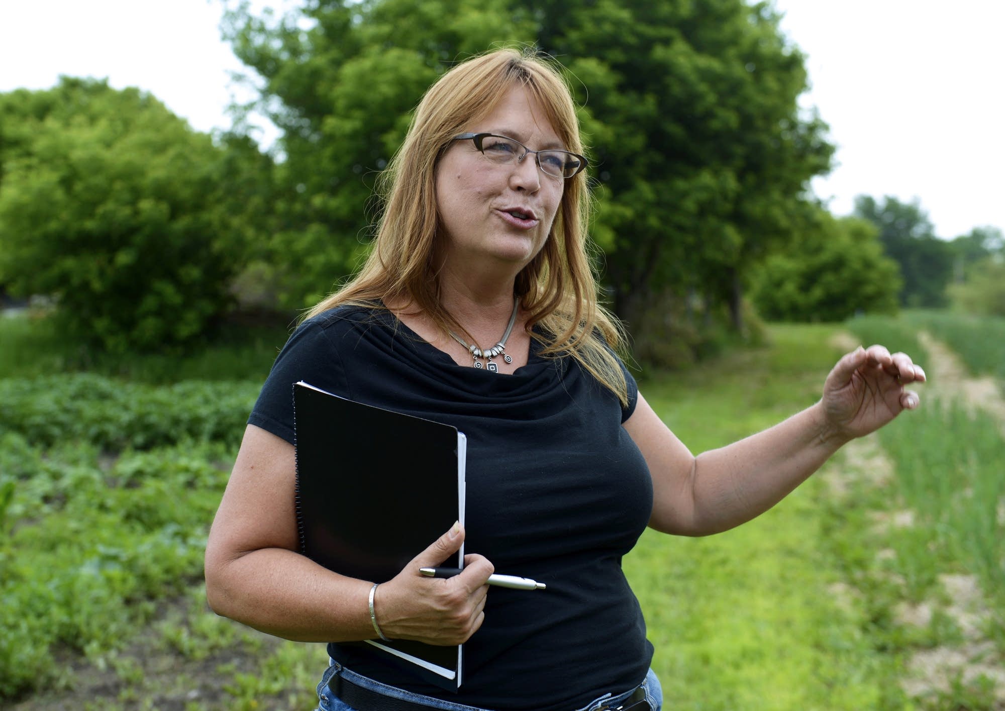 Kathryn Draeger oversees the Backhaul Project.