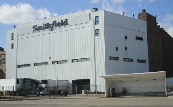 The Smithfield pork processing plant in Sioux Falls, S.D.