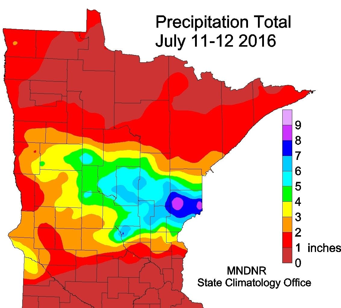 ‘Megarain’ biggest since Duluth flood, extreme heat next week MPR News