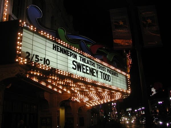 Sweeney Todd on stage