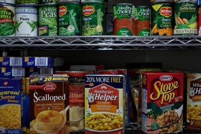 Champlin Park High School food shelf