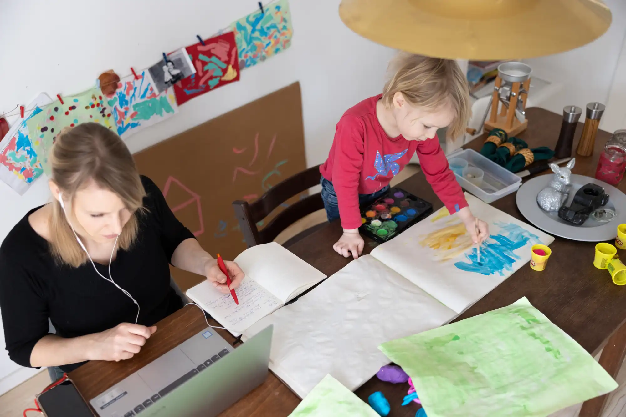 What remote work gave to working parents