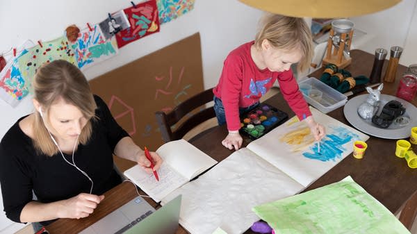 Six years since the start of the pandemic, a quarter of parents still work remotely at least part of the time. 