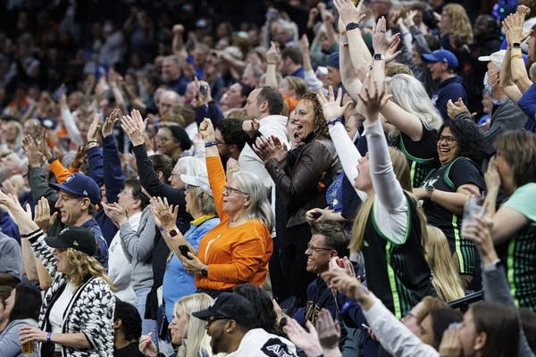 the WNBA game between Minnesota Lynx and Dallas Wings