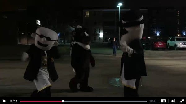 Grand Forks fans pitch tents for a free cup of coffee