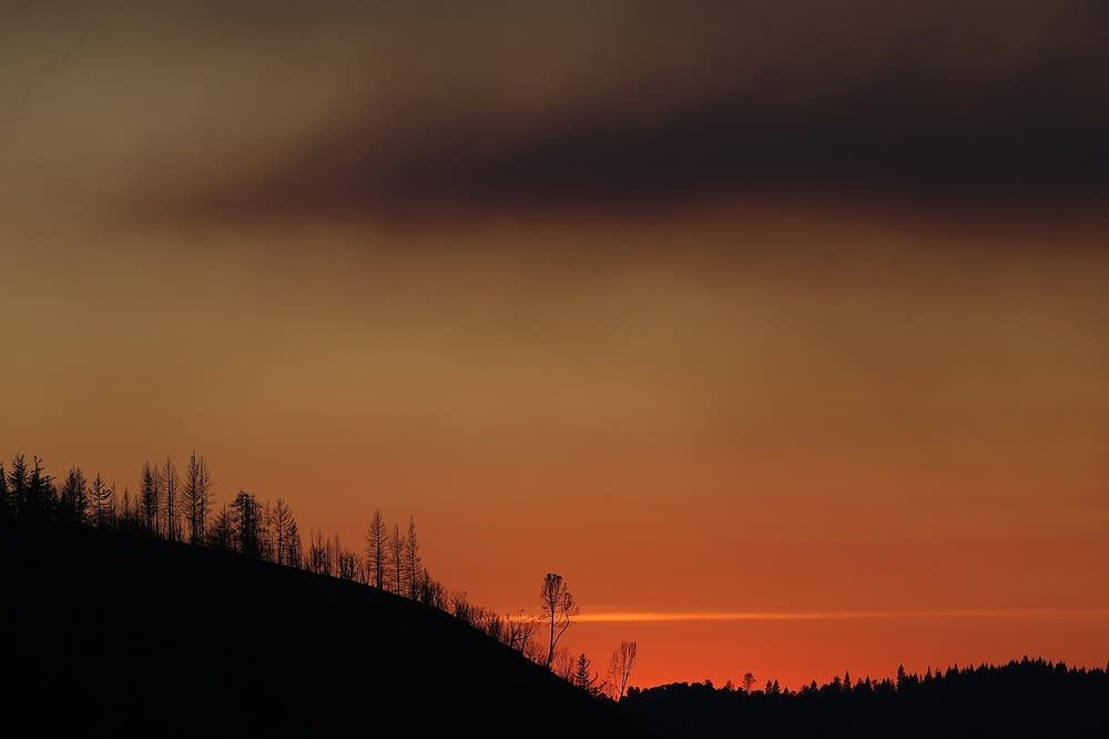 Smoke from Rim Fire
