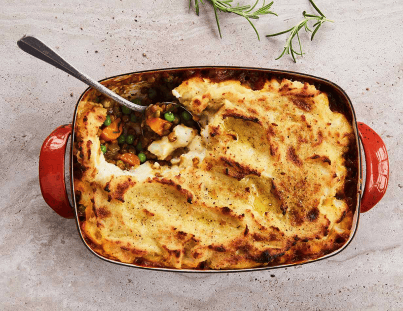 Soul-Hugging Lentil Shepherd's Pie