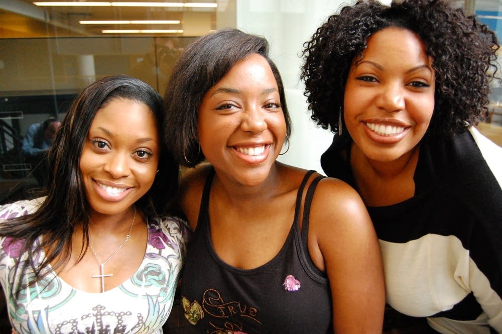 Three vocalists from