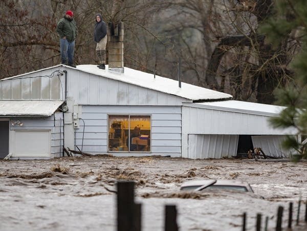 Nate Fuller and Archie Morrow await rescue