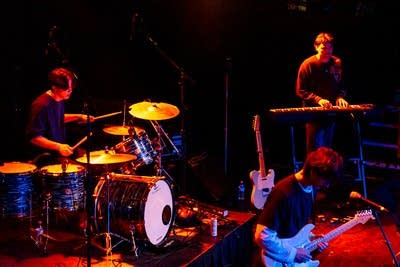 The Dalmatian Club performing on stage