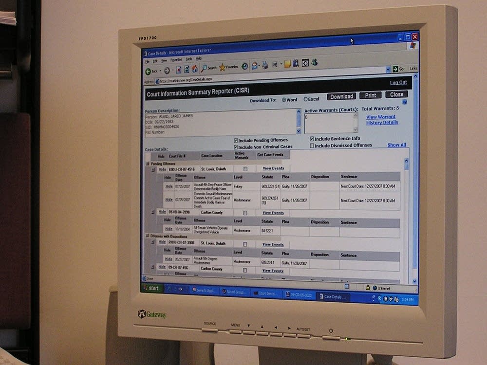 Computer screen