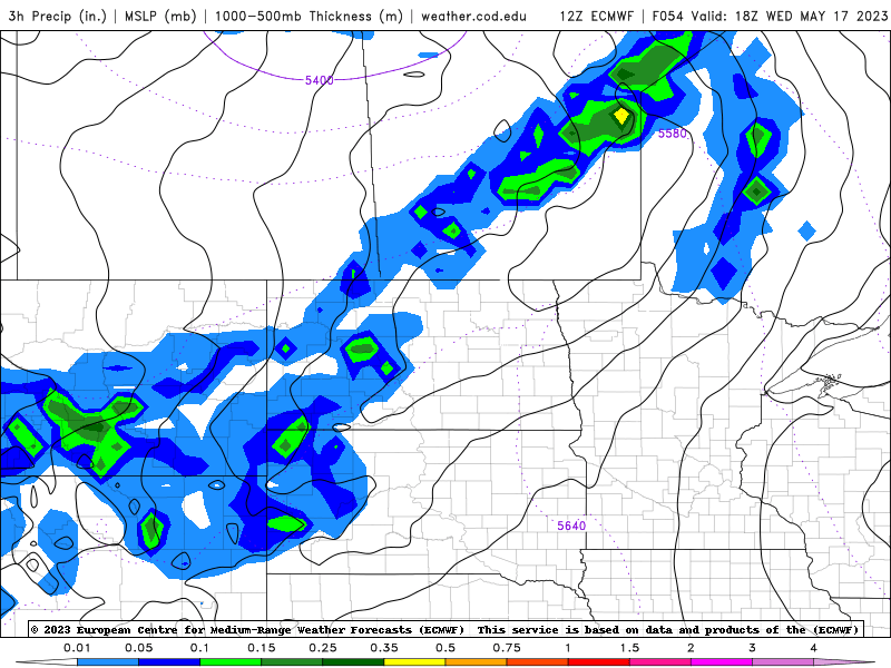 precip WED-FRI 6p