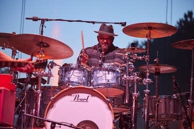 Warren Haynes at the 2025 Blue Ox festival in Eau Claire, Wisconsin