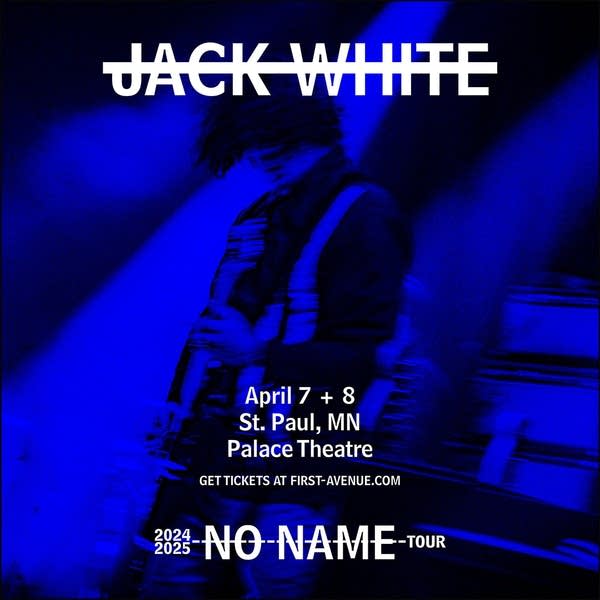 Jack White at Palace Theatre on April 7 and 8, 2025