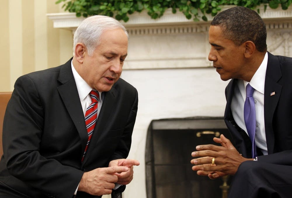 Barack Obama, Benjamin Netanyahu