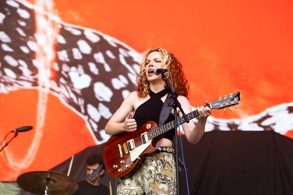 Mike Kota and band on stage