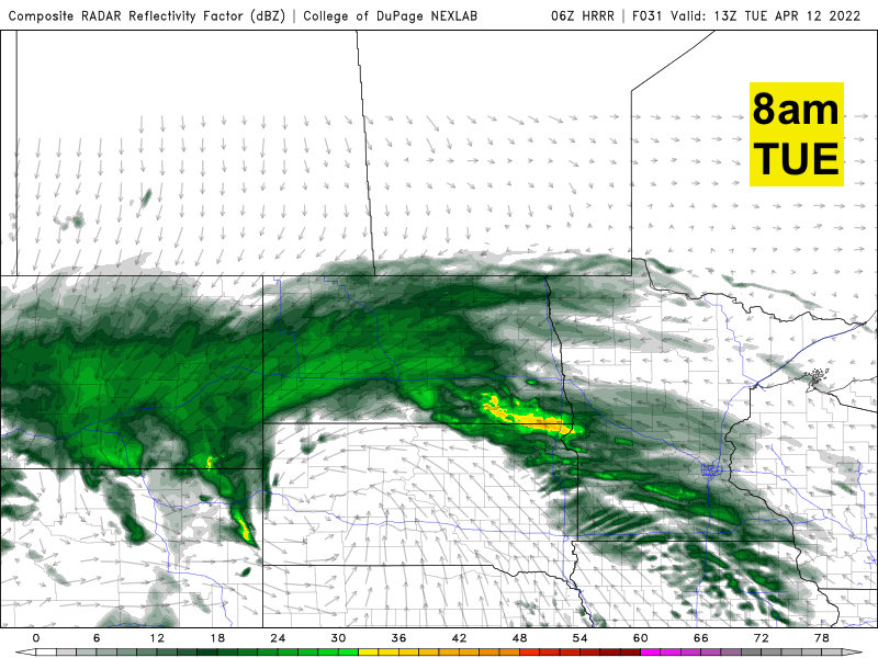 storms TUES