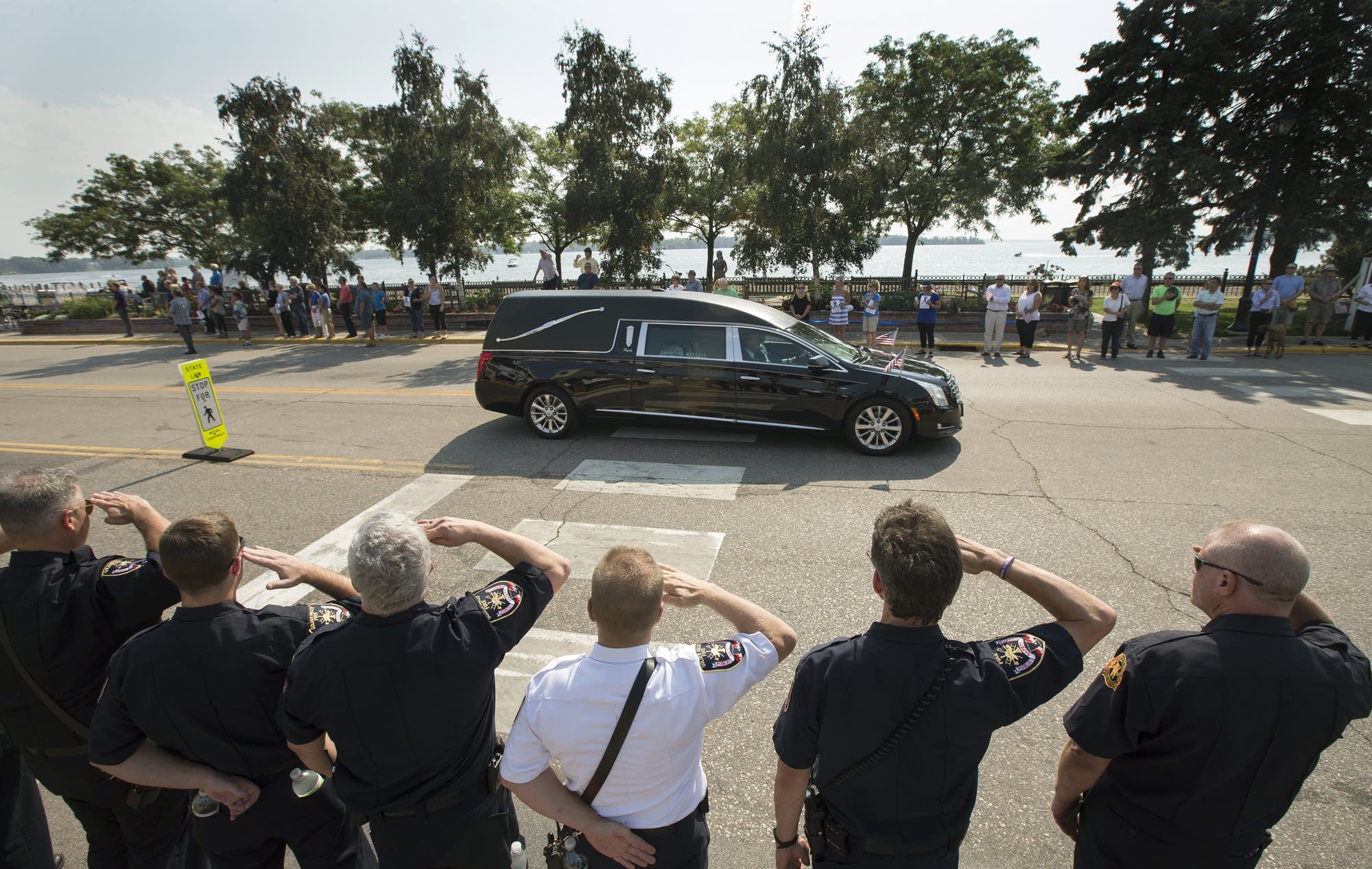 Video Goodbye to 'one of the good ones' Wayzata officer mourned MPR