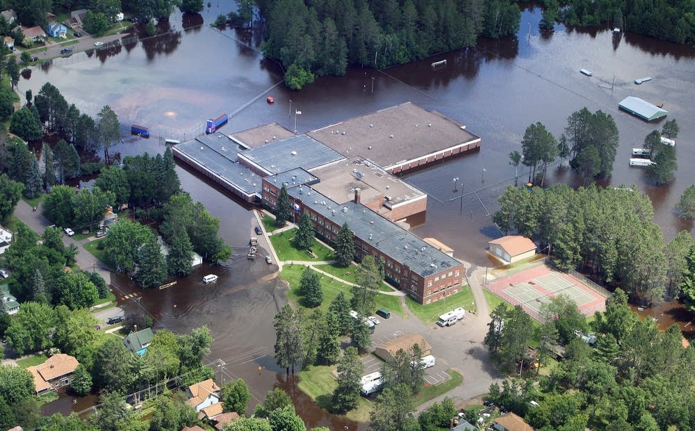 Moose Lake residents survey damage as flood waters recede Minnesota
