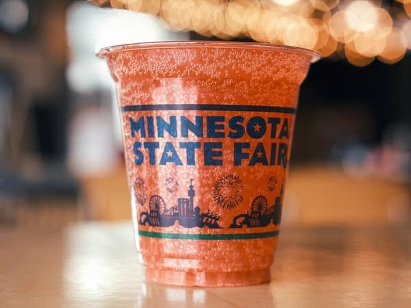 Pomegranate Spritz at Dino's Gyros 