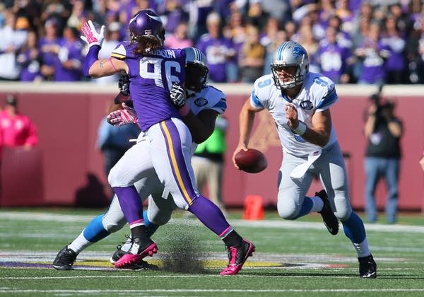 Lions dominate Bridgewater, Vikings 17-3