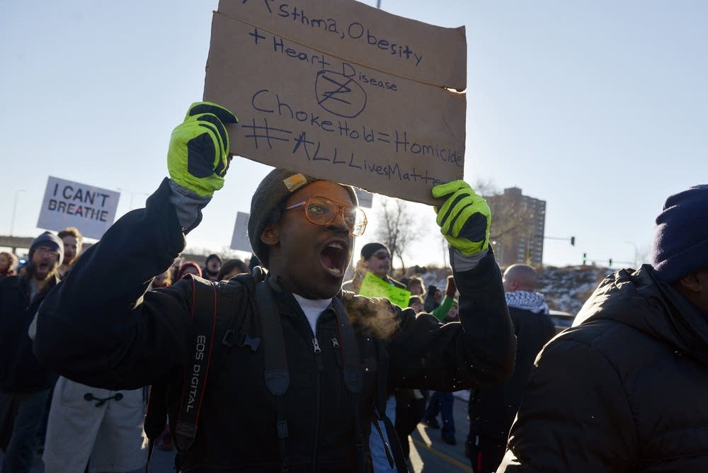 Protesting institutional racism
