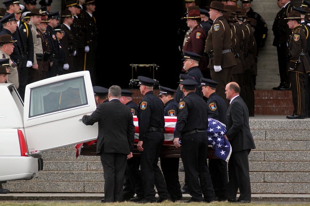 Police officer funeral