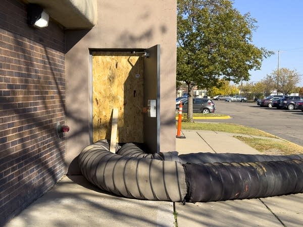 Skyline Tower stands 