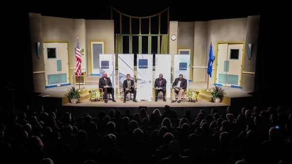 The debate at the Duluth Playhouse