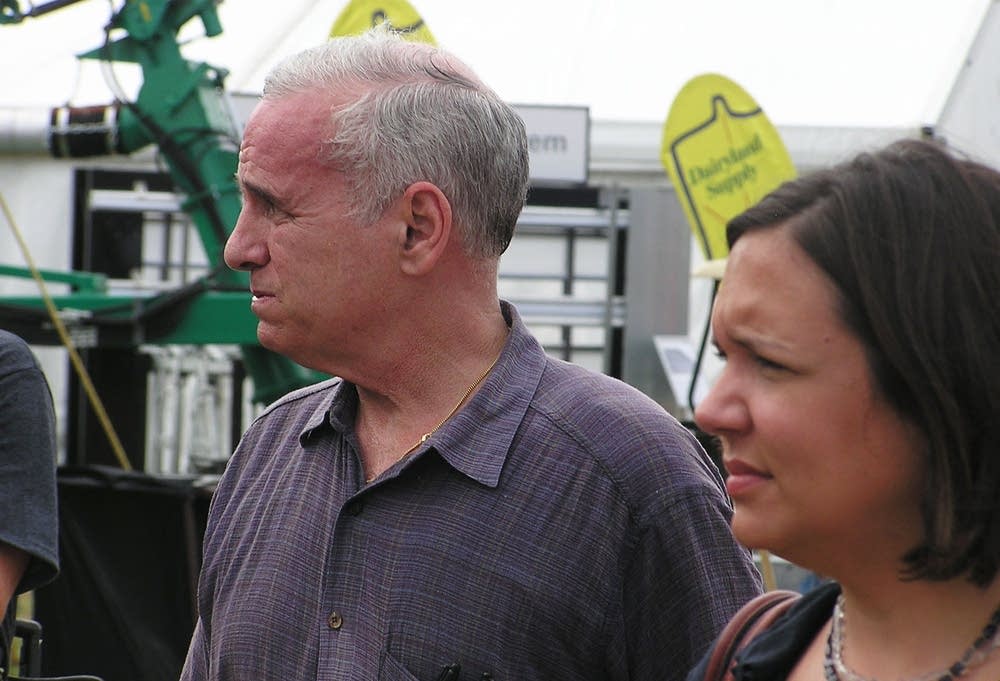 Gov. Dayton at Farmfest