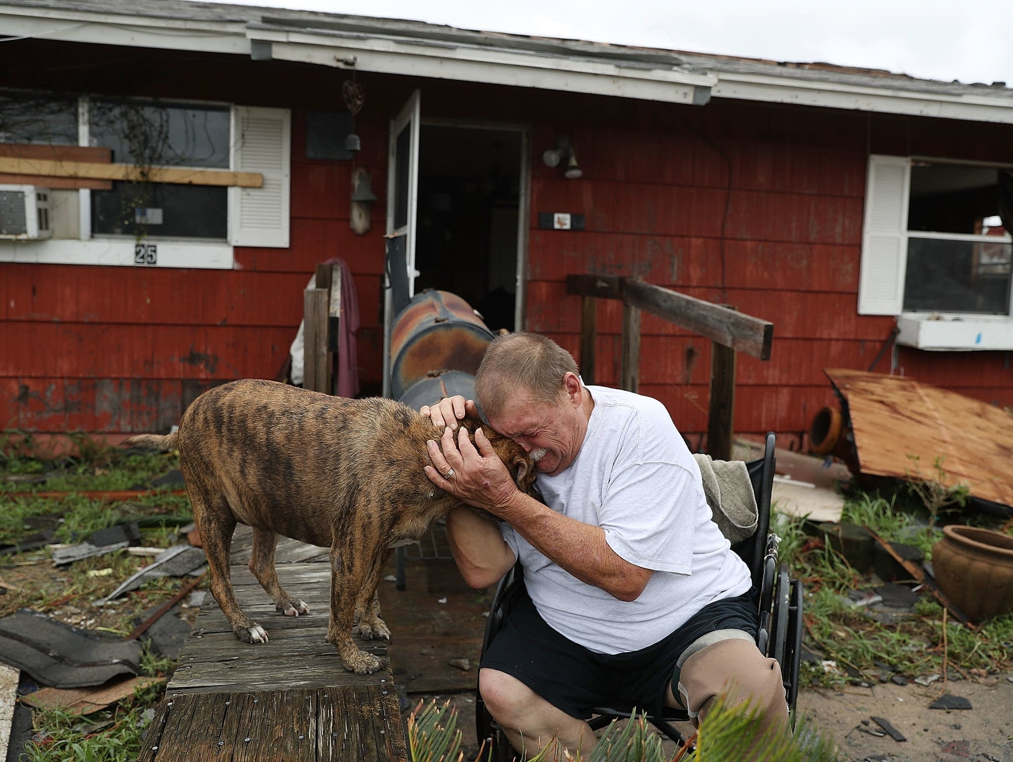 Hurricane Harvey Slams Into Texas Gulf Coast